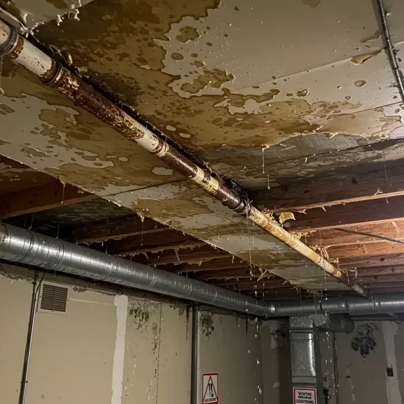 Ceiling Water Damage Repair in Port Richmond, NY